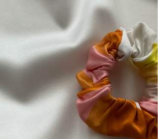 Elegant Silk Scrunchie - JIHOO Fashion